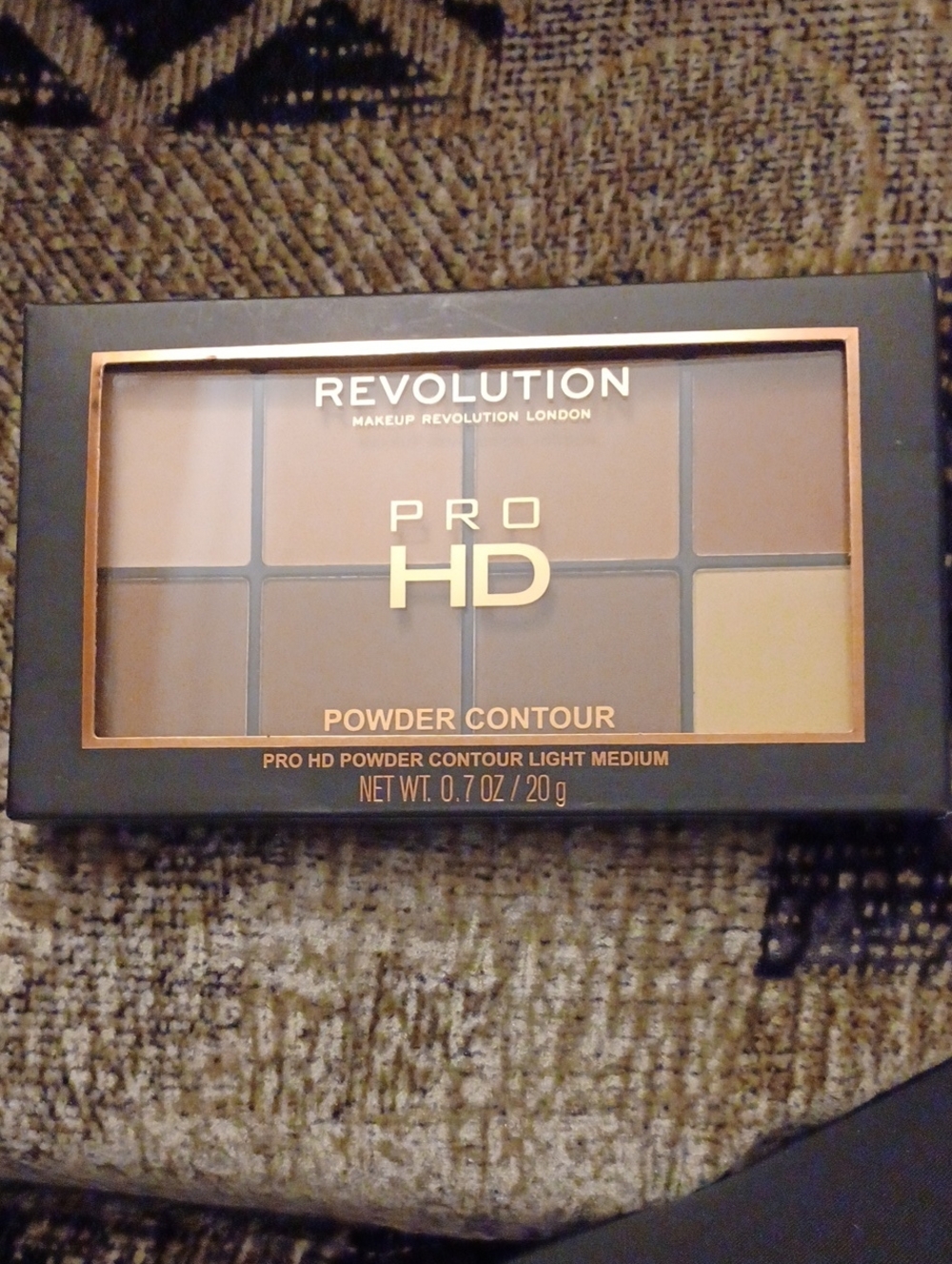 4/$40 New Revolution Pro HD Powder Contour Palette - Light/Medium, Brown Shades